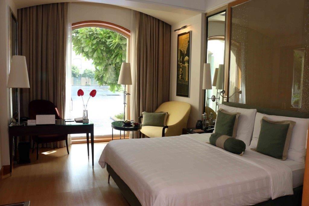 Trident Gurgaon Hotel Exterior photo A room at the hotel